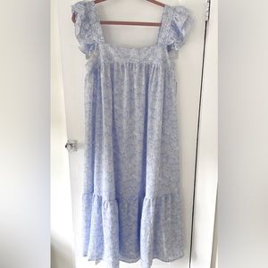 By The River Blue Dress